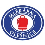 Mlékárna Olešnice, rolnické mlékařské družstvo. Zkráceně Mlékárna Olešnice,RMD – logo společnosti