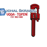 Michal Škrabal – VODA, PLYN, TOPENÍ – logo společnosti