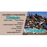 Pavel Štěpán – Kovošrot a pneuservis (Vyškov u Brna) – logo společnosti