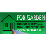 TRINIUM Invest s.r.o. - FOR GARDEN – logo společnosti