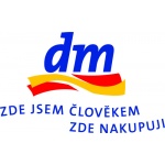 dm drogerie markt s.r.o. (pobočka Milevsko) – logo společnosti