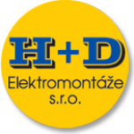 H+D Elektromontáže s.r.o. – logo společnosti