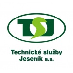Technické služby Jeseník a. s. – logo společnosti