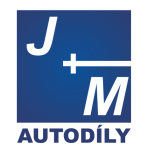 J + M autodíly, s.r.o. (pobočka Sokolov) – logo společnosti